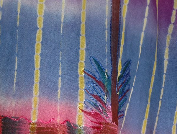 Yellow Palm Beach Coverup