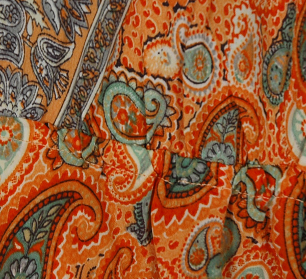 Paisley Cuties Sleeveless Fit and Flare Midi Dress