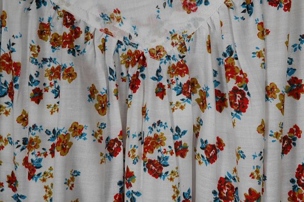 Colorful Cottage Pullover Cotton Nightdress