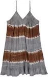Rocky Earth Boho Cotton Tie-Dye Dress