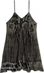 Shadow Earth Tie-Dye Summer Mini Dress