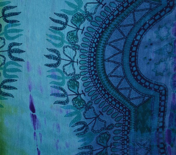 Queen Of Oceans Tie Dye Sleeveless Umbrella Dress