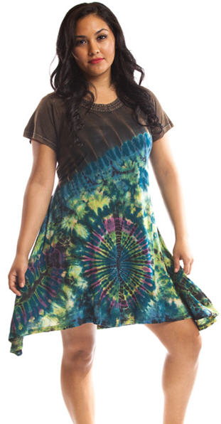 Clay Creek Short Tie Dye Dress