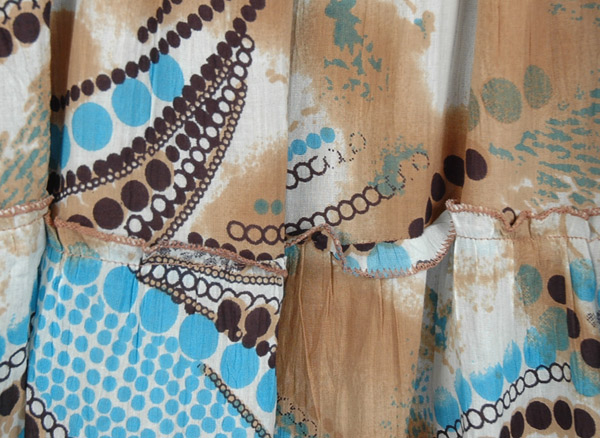 Printed Bohemian Summer Maxi Dress Soft Printed