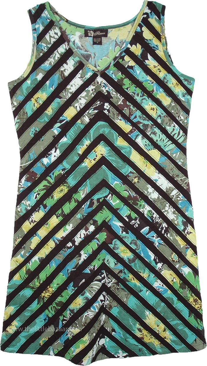 Summer Cocktail Sleeveless Short Boho Dress