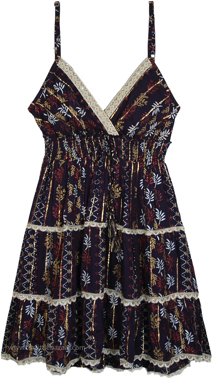 Night Princess Sparkle Cocktail Party Dress