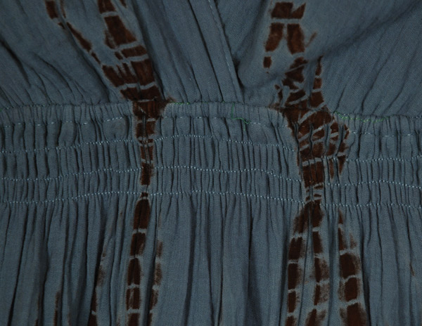 Tie Dye Mini Dress Strappy Smocked Summer Ready