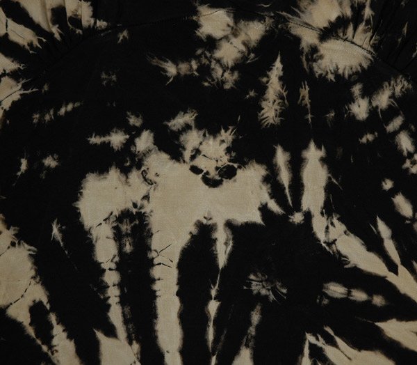 Onyx Cream Nymph Tie Dye Boho Pixie Dress