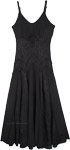 Plus Size Midnight Black Renaissance Dress