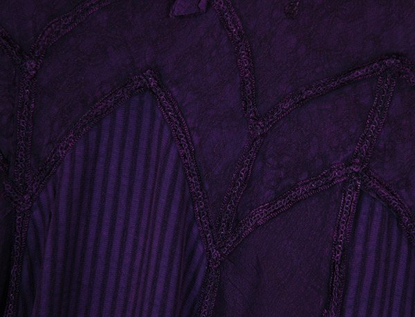 Amethyst Maiden Western Renaissance Maxi Dress