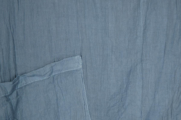 Dusty-Blue Hi-Low Pocketed Sundress