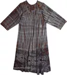 Smokey Shadows Tie Dye Maxi Dress