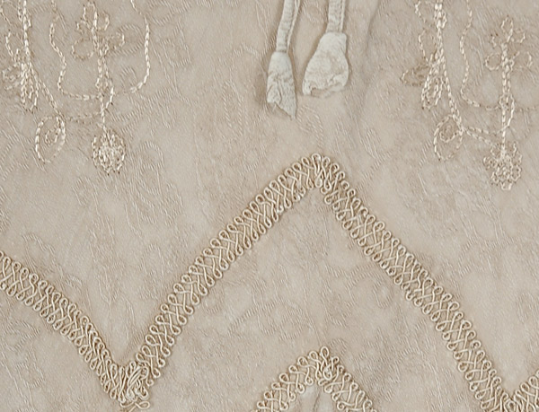 Sculpted Beige Western Sleeveless Maxi Dress