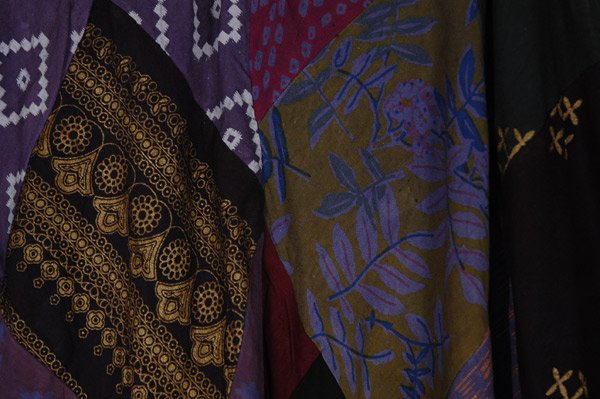 Genie in A Bottle Patchwork Harem Style Wide Leg Jumpsuit