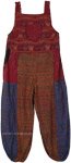 Boho Patchwork Om Hippie Bliss Overalls