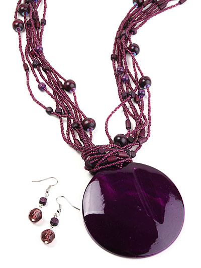 Purple Fashion Jewelry