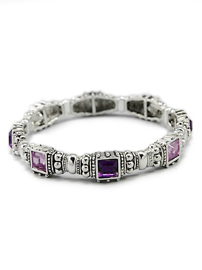 Amethyst Fashion Bracelet 