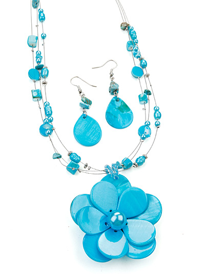 Turquoise Shell Jewelry