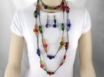 Extra Long MultiColor Necklace Set