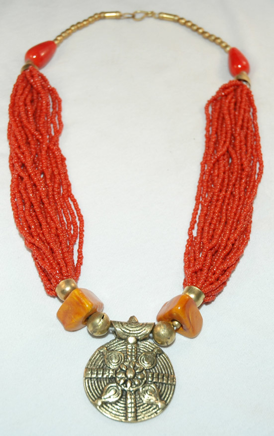 Orange Gypsy Fashion Jewelry