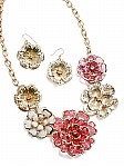 Stylish Pink Costume Jewelry