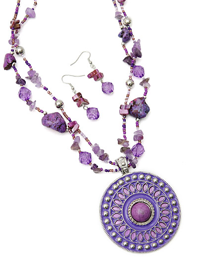 Fashion Jewelry in Purple