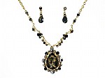 Fashion Jewelry Necklace Rhinestone Set