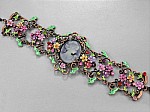 Cameo Jewelry Bracelet with Rhinestones