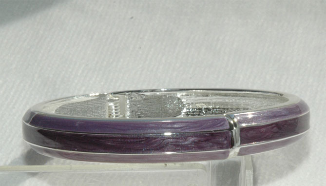 Purple Enamel Bracelet