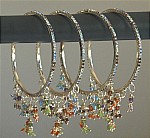 Shiny Multicolor Rhinestone Bangles