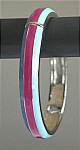 Pink Enamel Bracelet