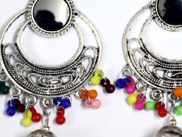 Colorful Bohemian Beaded Gypsy Earrings