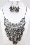 Indian Ethnic Jewelry Necklace with Earrings [7047]