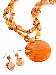 Orange Beaded Jewelry