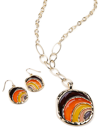 Fashion Jewelry Pendant Set