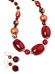 Beaded Jewelry in Red