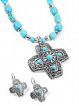 Turquoise Jewelry Beaded Necklace