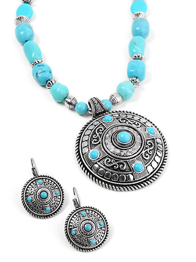 Turquoise Beaded Fashion Jewelry