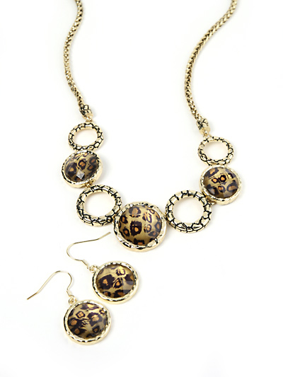 Designer Jewelry w/ Animal Print