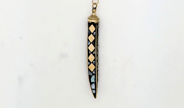 Dagger Charm Boho Aesthetic Necklace