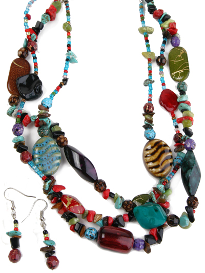 Multicolor Beaded Jewelry 