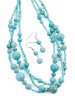 Multi Strand Beaded Necklace