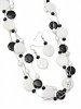 Black White Shell Necklace