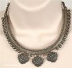 Temple Art Oxidized Romany Necklace