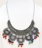 Iconic Boho Choker Necklace with Multicolored Beads