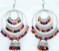 Big Tribal Belly Dancing Earrings Handmade