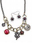 Boho Jewelry Charm Necklace