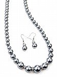 Gray Pearl Costume Jewelry