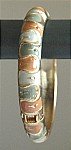 Orange Enamel Bracelet