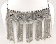 Elegant Forever Wear Boho Choker Necklace with Tassels